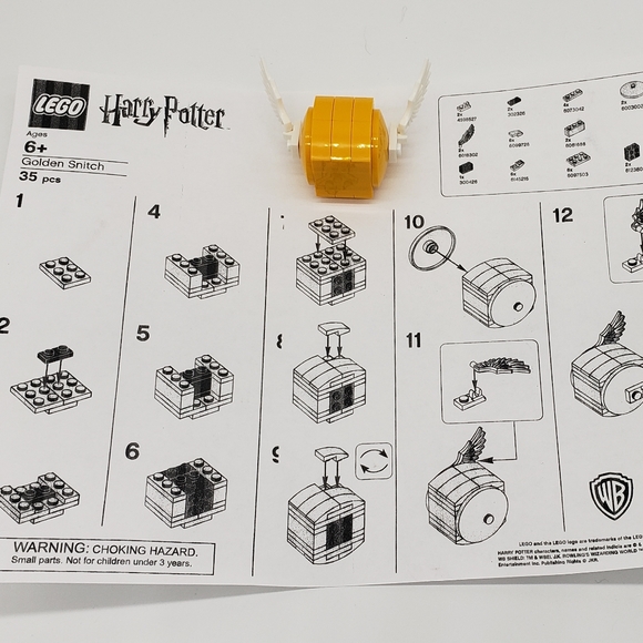 Lego Harry Potter Golden Snitch - Picture 2 of 3